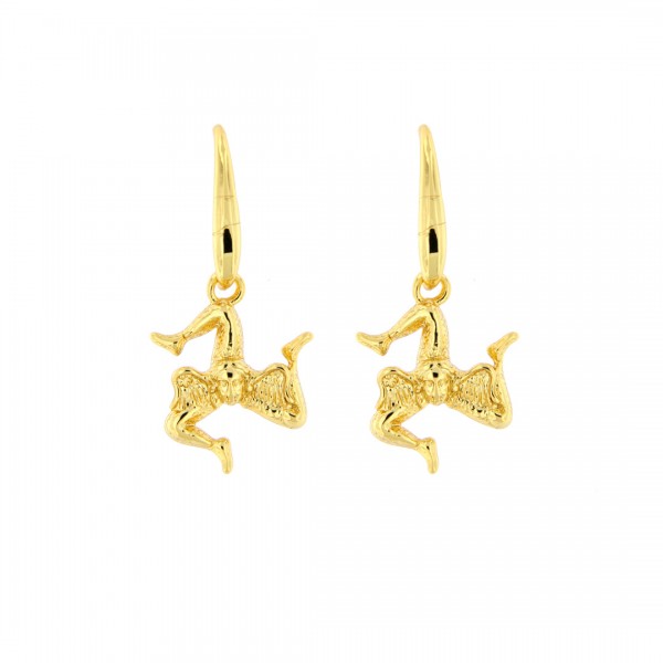 ORECCHINI IN METALLO ANALLERGICO CON 1 CHARM  - OR307G