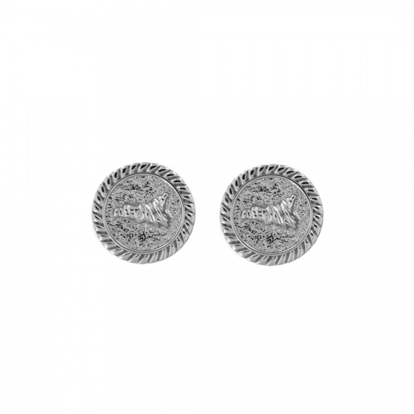ORECCHINI IN METALLO ANALLERGICO CON 1 CHARM  - OR301B
