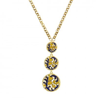 Collana in metallo...
