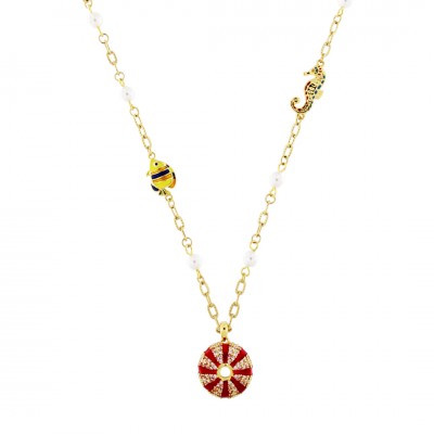 Collana in metallo...