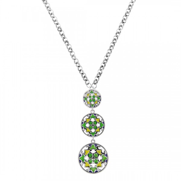 Collana in metallo anallergico con placcatura oro - CL323