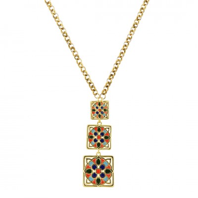 Collana in metallo...