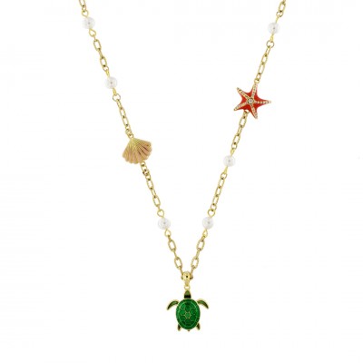 Collana in metallo...