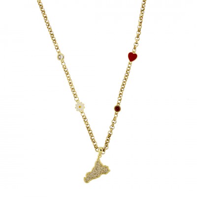 COLLANA IN METALLO...