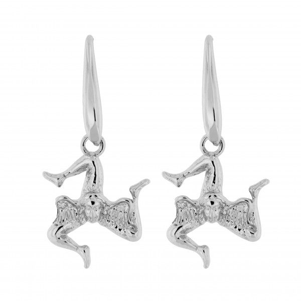ORECCHINI TRINACRIA IN METALLO ANALLERGICO CON 1 CHARM - OR307B
